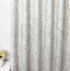 Mazon / Damask Foil Printed Linen Sheer Curtains / Unlined
