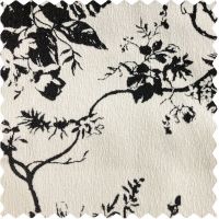 Alaina Green Flower Bloom Floral Curtains