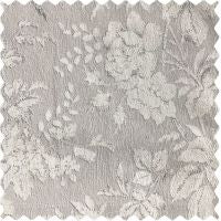 Faiga Vintage Style Brown Floral Jacquard Curtains