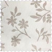 Alibi Neutral Style Subtle Leaf Patterned Curtains