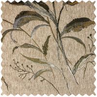 Priya Modern Vintage Floral Cotton Curtains